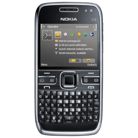 Nokia E72 Navi Zodium Black