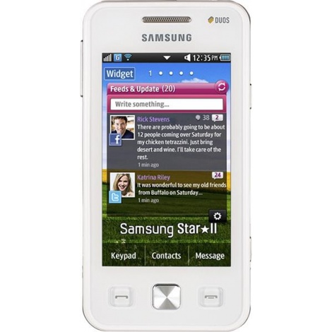 Samsung GT-C6712 Star II DUOS White